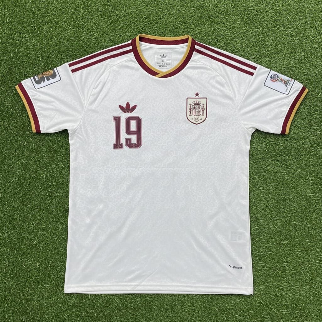 Tricou Spania Lamine Yamal #19 FIFA WORLD CUP 2026