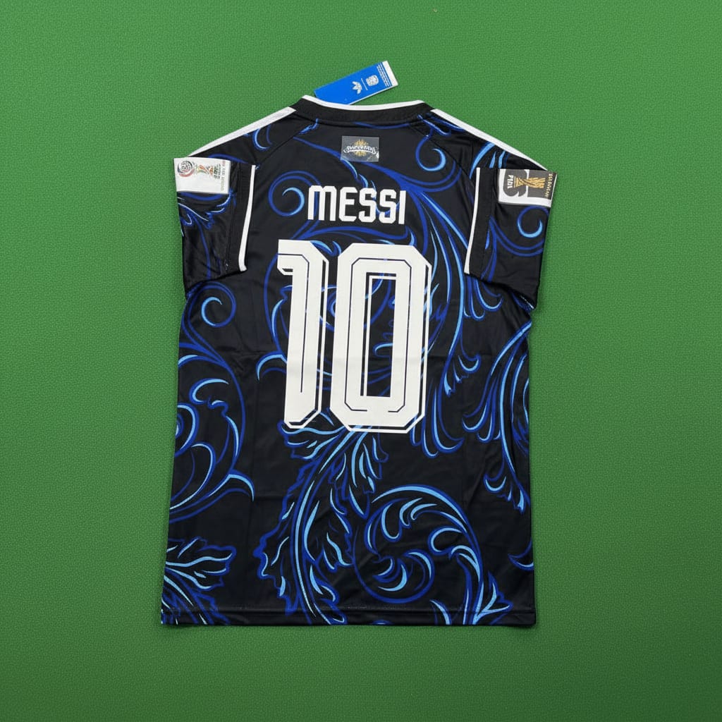 Tricou Argentina Messi #10 - Ediție Specială Black Edition