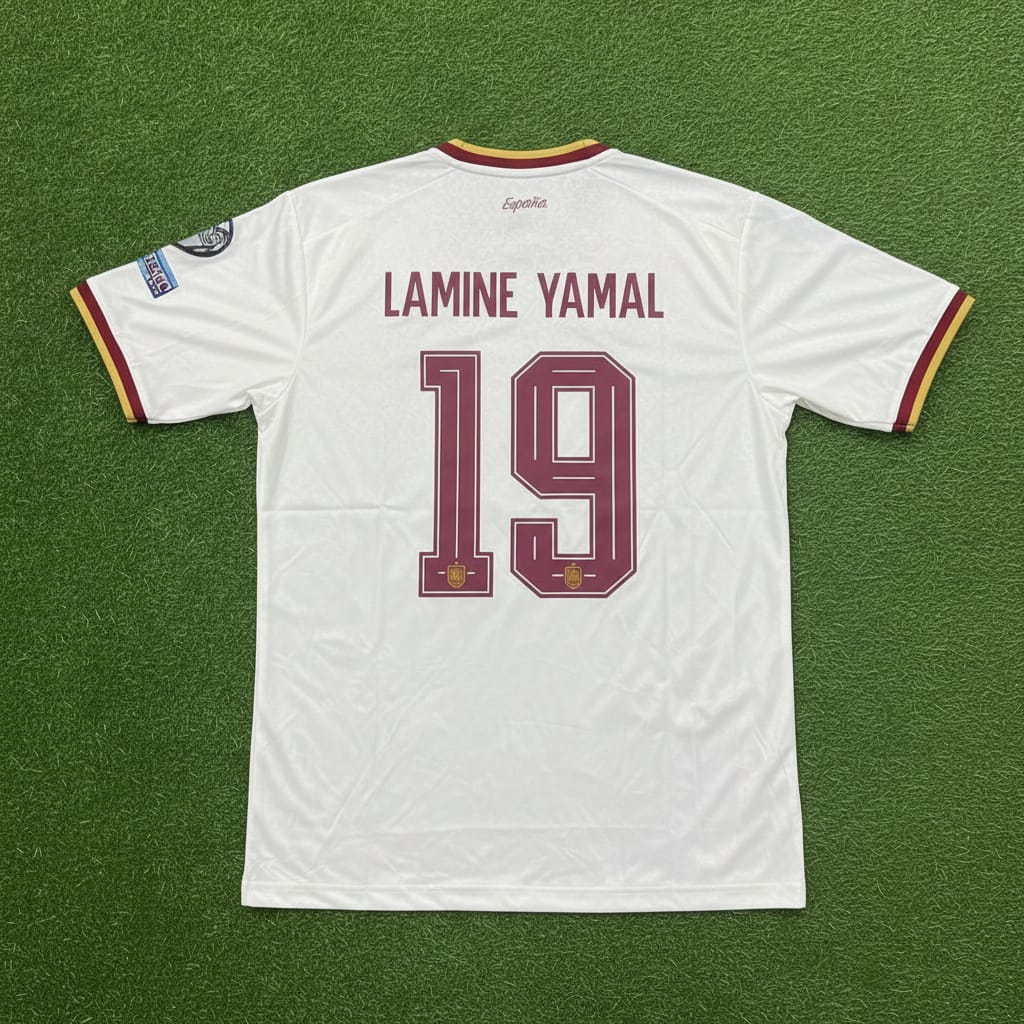 Tricou Spania Lamine Yamal #19 FIFA WORLD CUP 2026