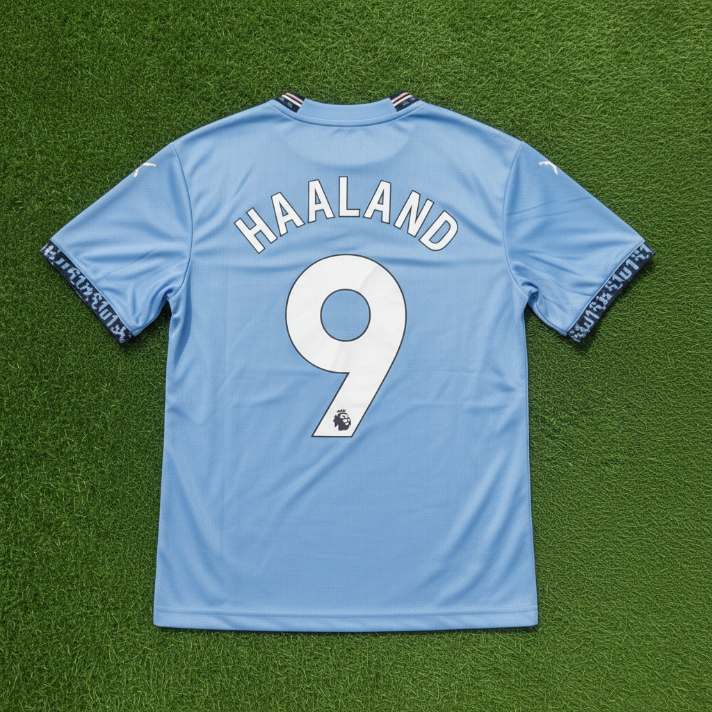 Tricou Manchester City – Haaland #9 | Sezon 2024-2025