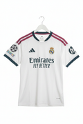 Tricou Real Madrid Mbappé #10 - față cuier fundal alb