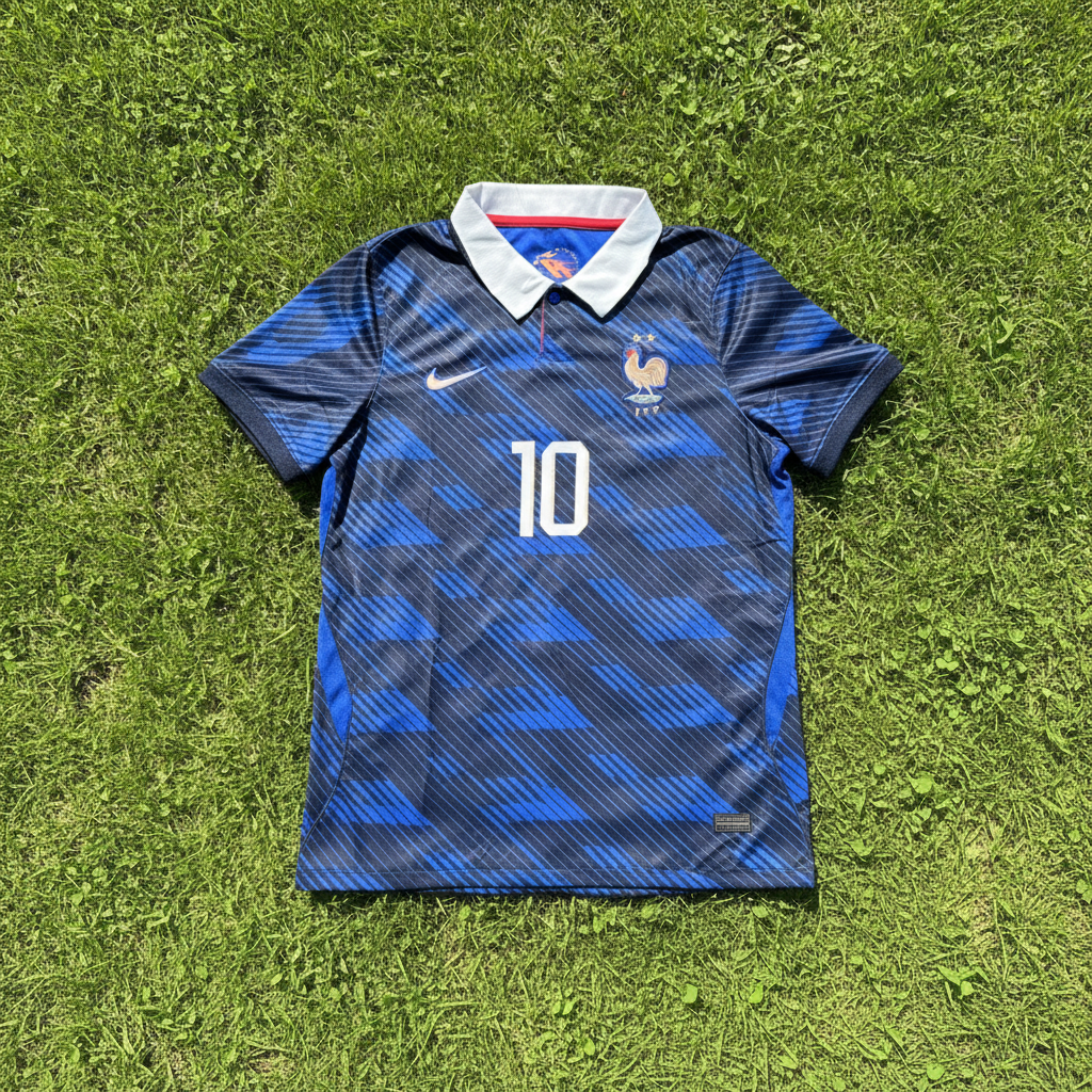 Tricou Franța Mbappé #10 – Ediție Home 2025/26